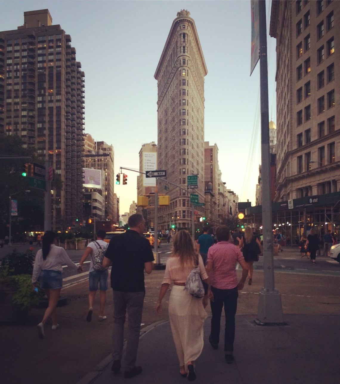 NYCflatirondinnerwalkDanAndrea