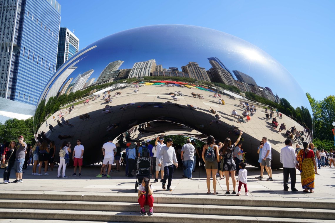 ChicagoMilleniumParkCloudGateSept2019-1